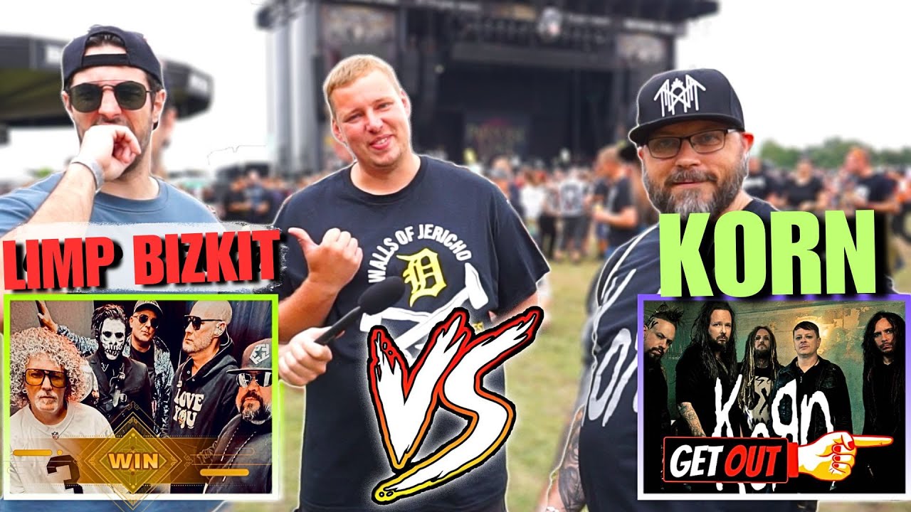 KORN VS. LIMP BIZKIT - Who Is BETTER? RELOAD FESTIVAL Vlog