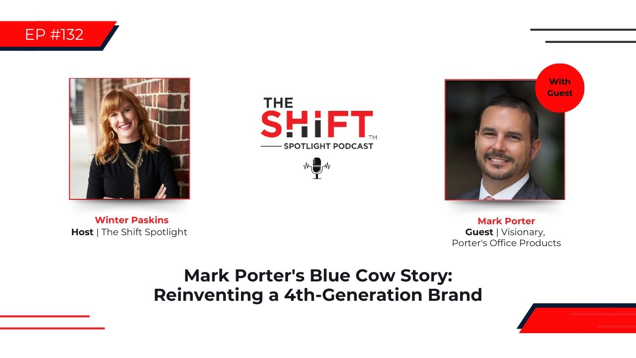 Mark Porter's Blue Cow Story: Reinventing a 4th-Generation Brand