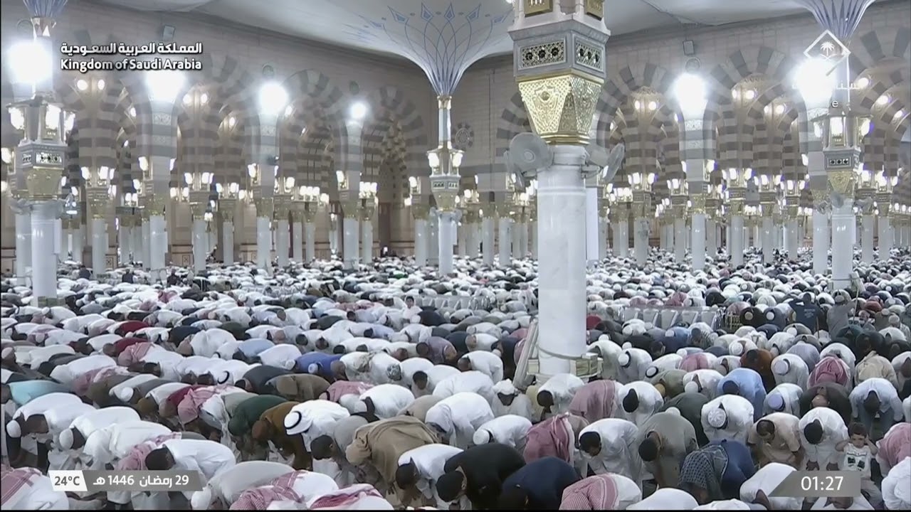 29th Ramadan 1446 Madeenah Tahajjud Sheikh Quraafi