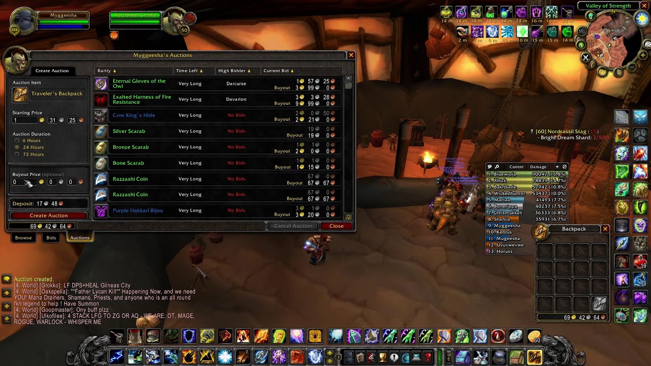 Hyjal - New Zone - Turtle WoW - Shaman Gameplay #1 Spell CLiCkEr