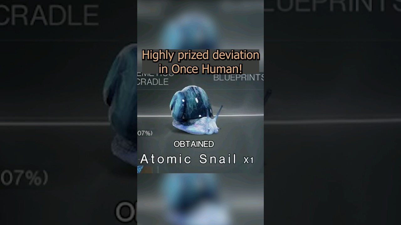 Как получить Атомную Улитку в Once Human! #игра #oncehumangame #oncehumangameplay #oncehuman