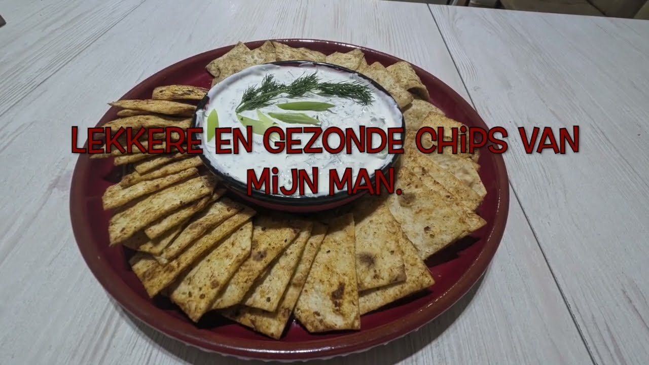 Lekkere en gezonde chips van mijn man