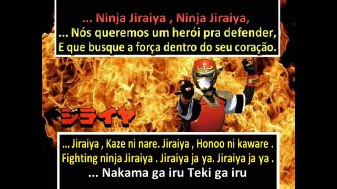 Jiraya O Incrível Ninja Abertura Completa Legendada Em Português