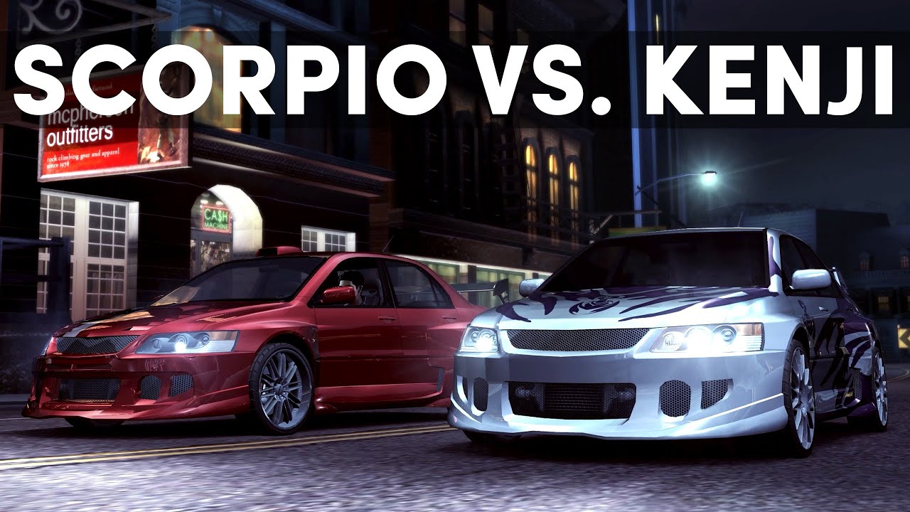 NFS Carbon - SCORPIO vs. KENJI Full Race