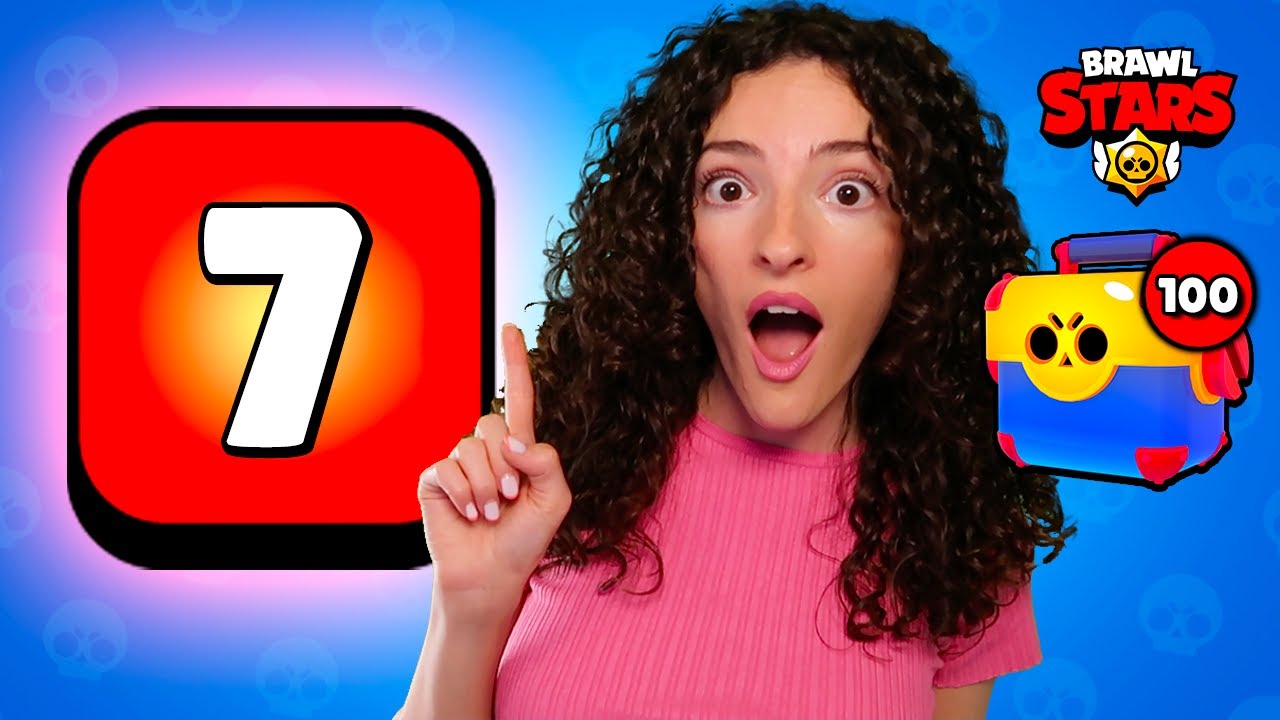 x100 MEGACAJAS NUEVAS en BRAWL STARS