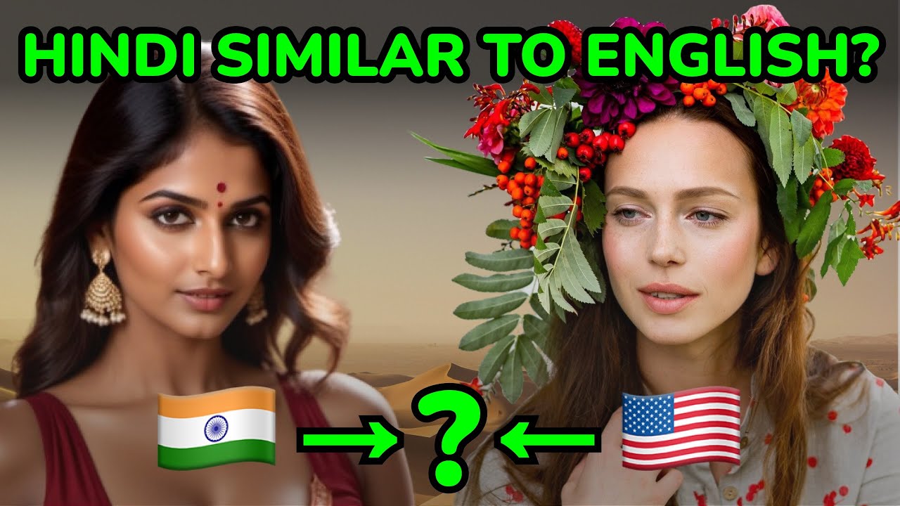 Why are English and Hindi similar? - genealogy of languages [🇺🇸]