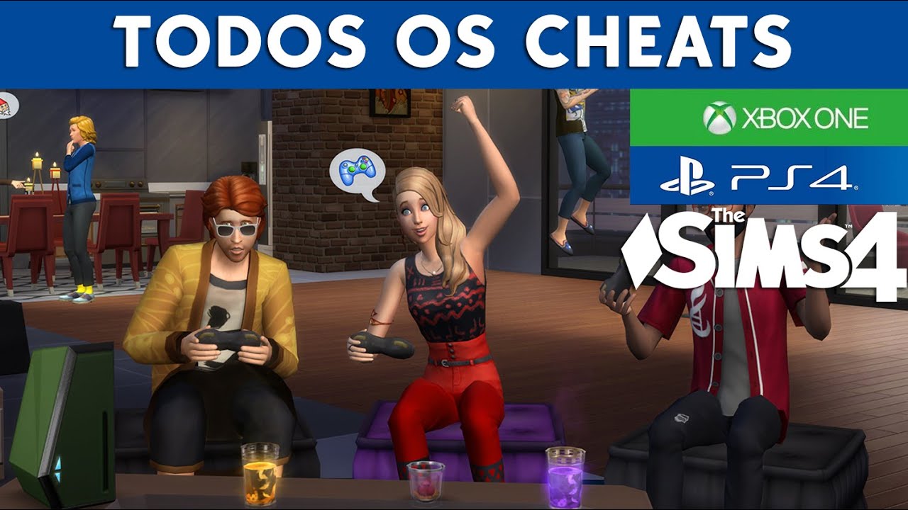 CHEATS NO THE SIMS 4 PS4 E XBOX ONE