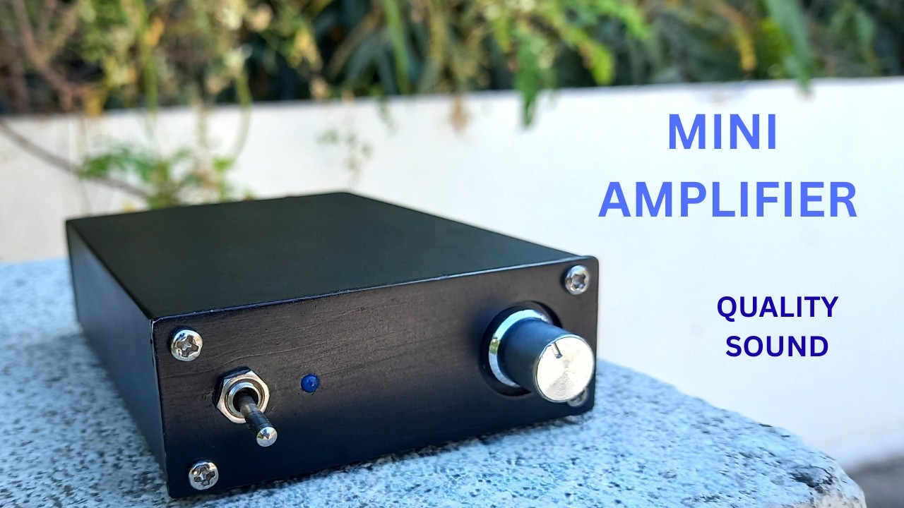 how to make desktop amplifier