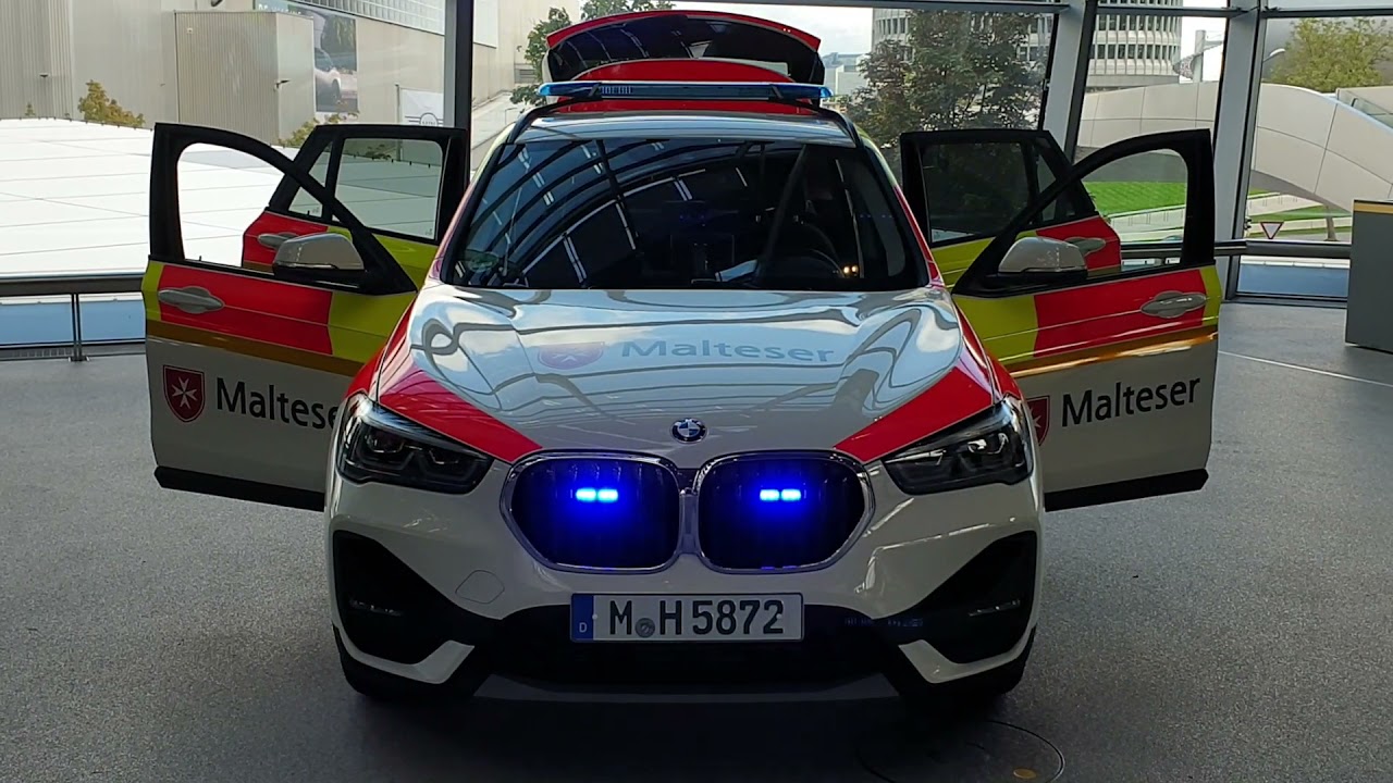 Malteser Medizinische Transporte mit dem BMW X1 XDrive