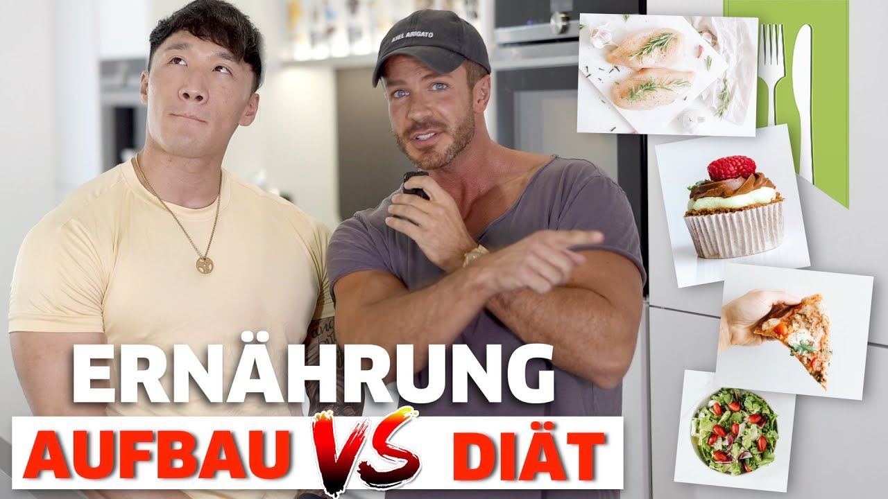 Ernährung: Aufbau vs Diät