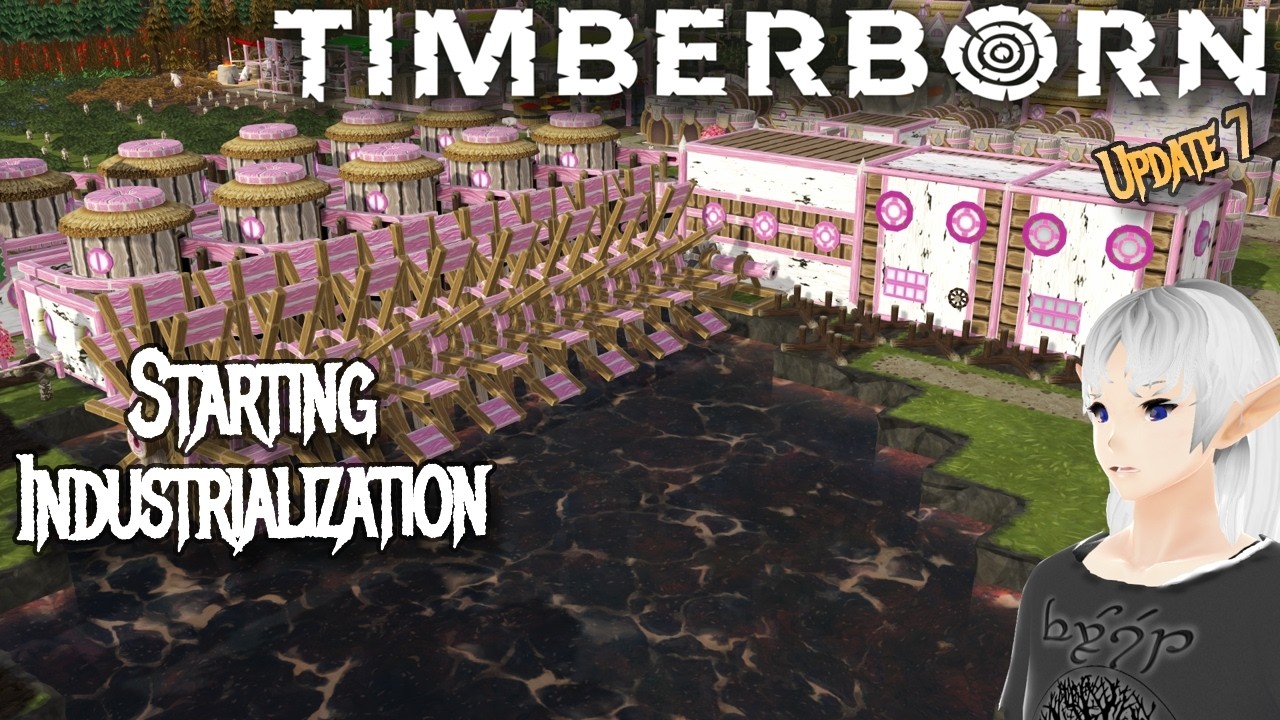 This is the Long Process to Start Whitepaw Industry &ndash; Timberborn Update 7 - Whitepaws mod [E5]
