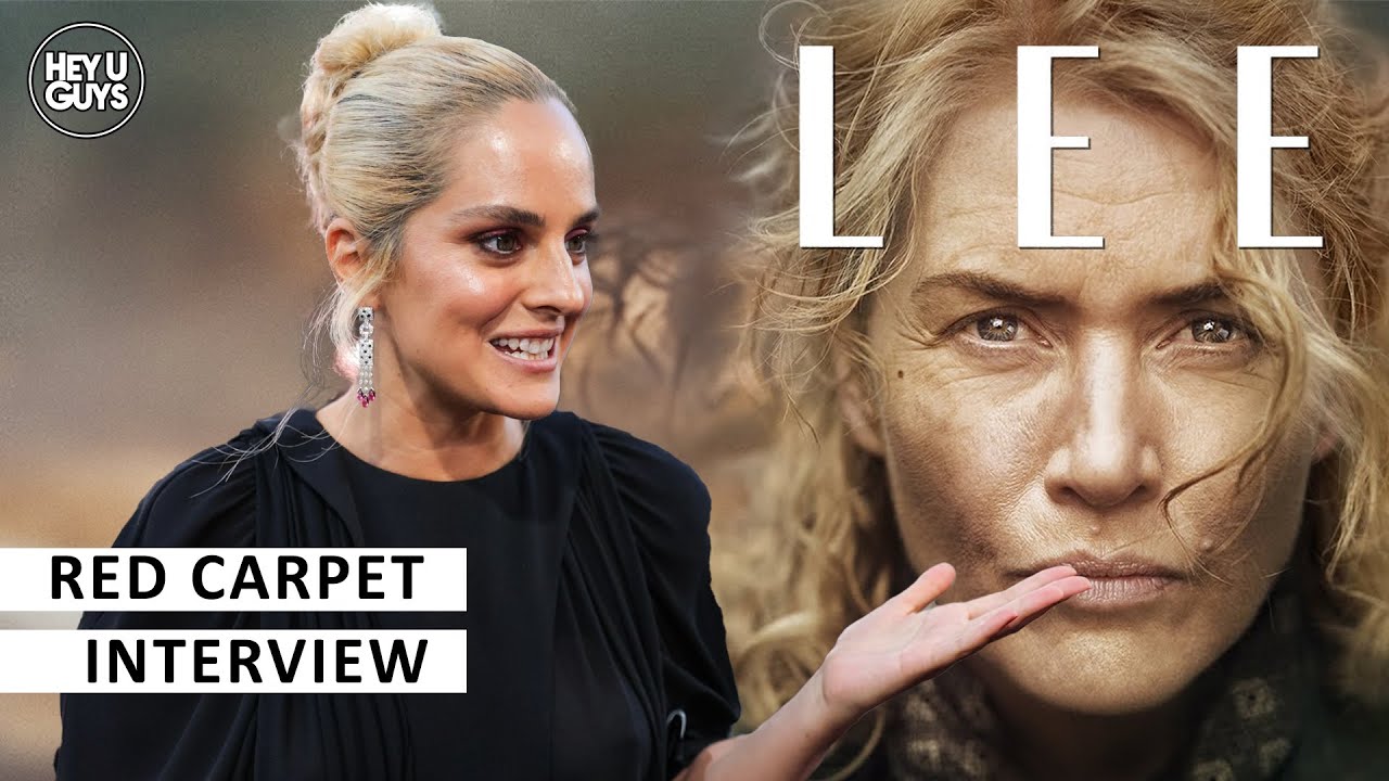 Noémie Merlant Red Carpet Interview | Lee UK Premiere | Lee Miller biopic