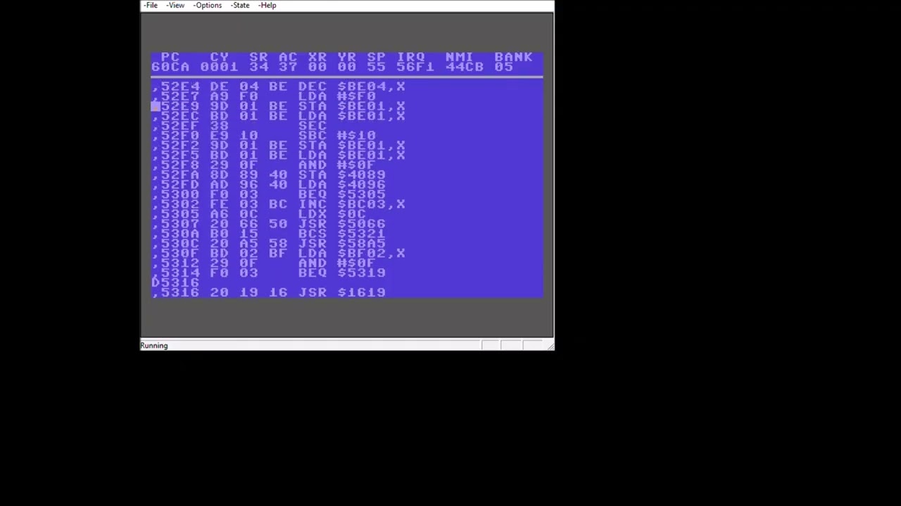 Alternating Rapid Firing Pattern in C64 SEUCK