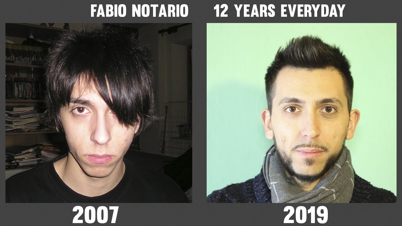 FABIO NOTARIO 12 YEARS SELFIE EVERYDAY