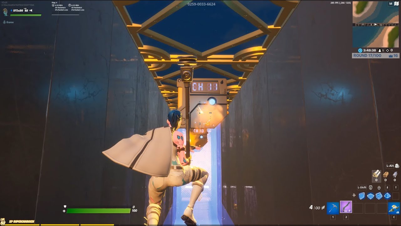 completing the craziest mechanic courses on fortnite..