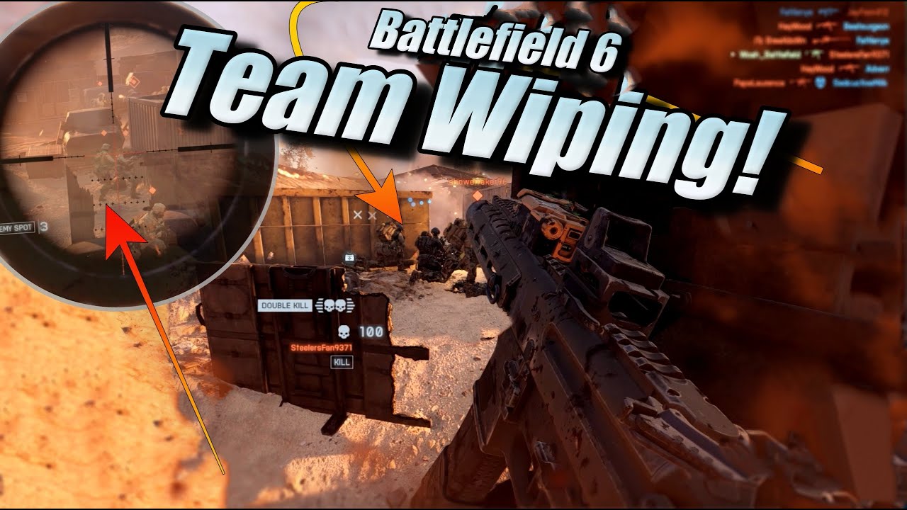 OBLITERATING teams on Battlefield 6... Pure Multiplayer Highlights & Clips