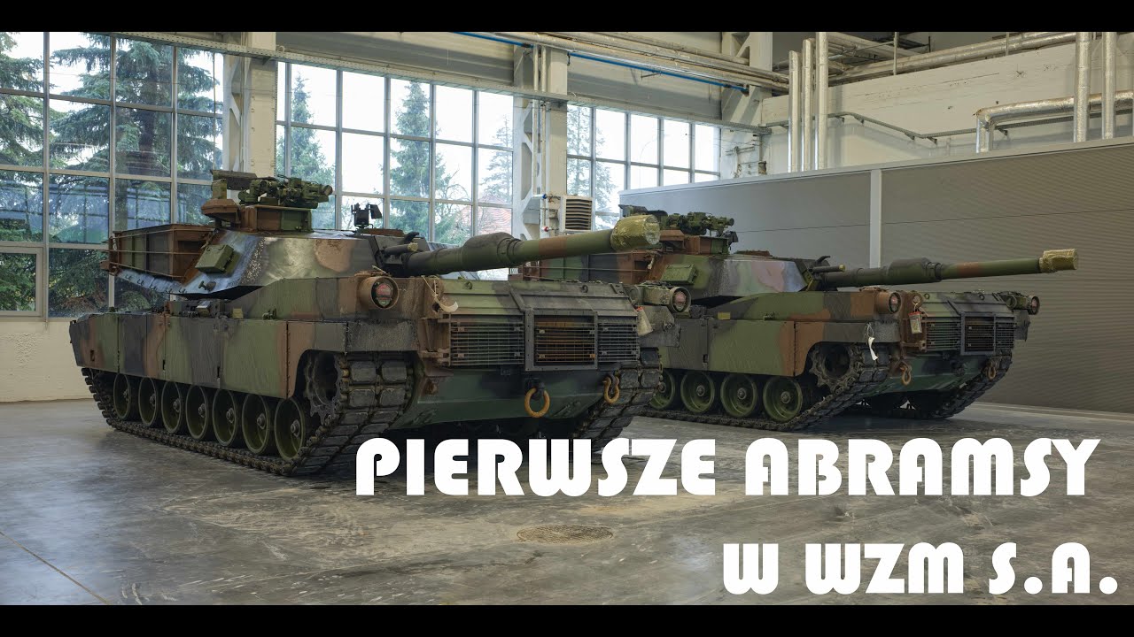 Pierwsze M1A1FEP Abrams w WZM Poznań.