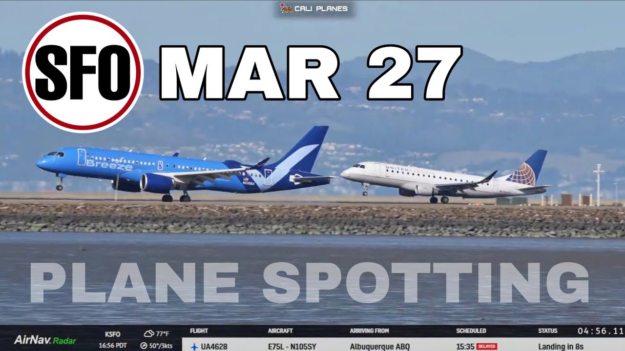 KSFO LIVE | MAR 27 , 2026 | SAN FRANCISCO INT AIRPORT  LIVE STREAM WEBCAM IRL