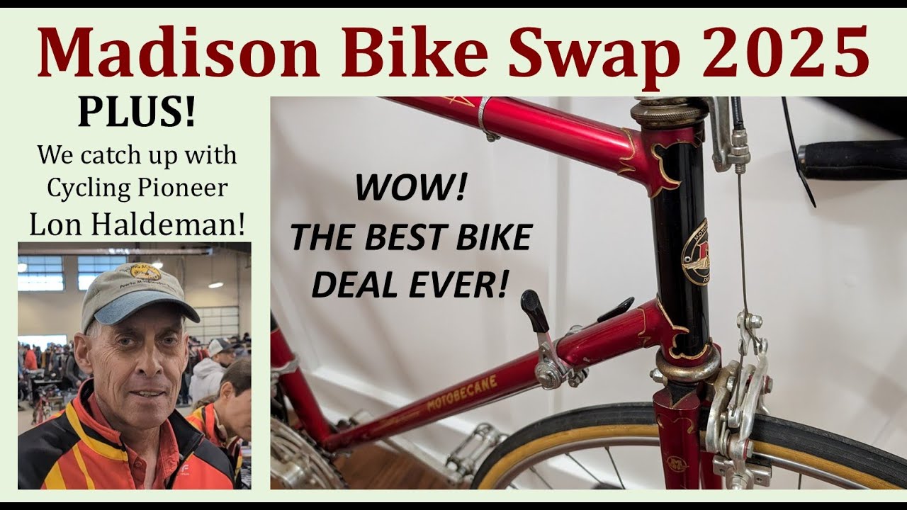 Found the best deal on a really cool road bike! Plus we catch up with Lon Haldeman