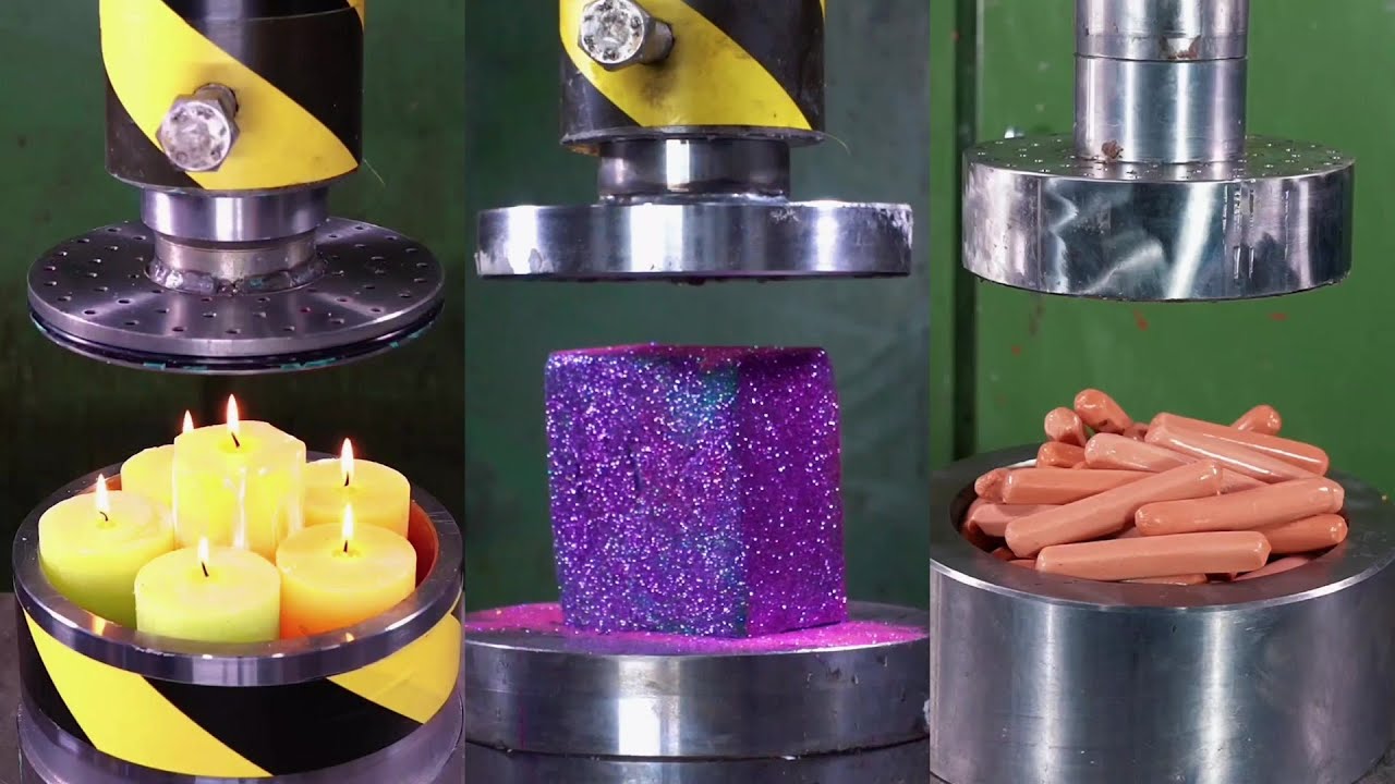 Top 100 Most Satisfying Hydraulic Press Crushes | Ultimate Crushing Moments Compilation #asmr