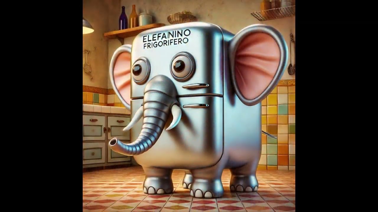 Elefantino Frigorifero Original | Italian Brainrot 🇮🇹