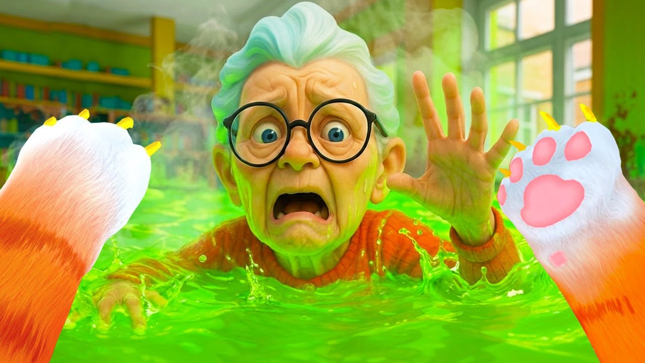 Я утопил бабушку в яде!! - Я Кот VR