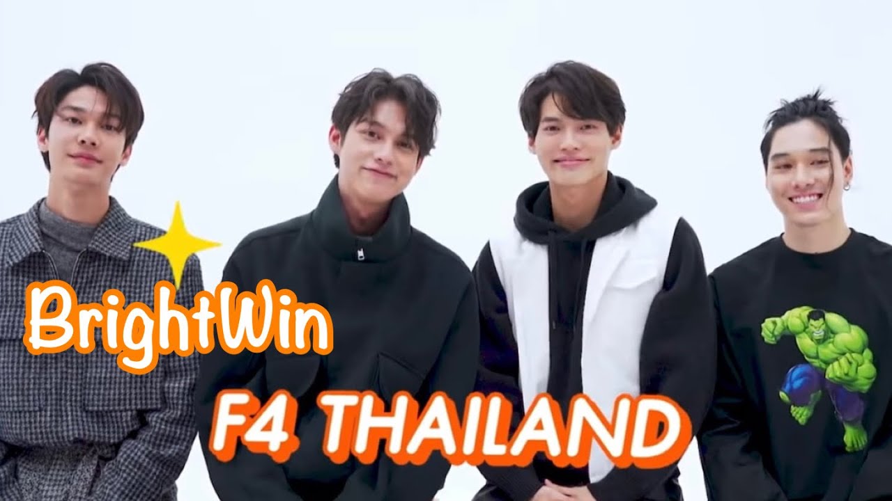 【BrightWin】Must  F  items  with  F4 Thailand【オリジナル日本語字幕】