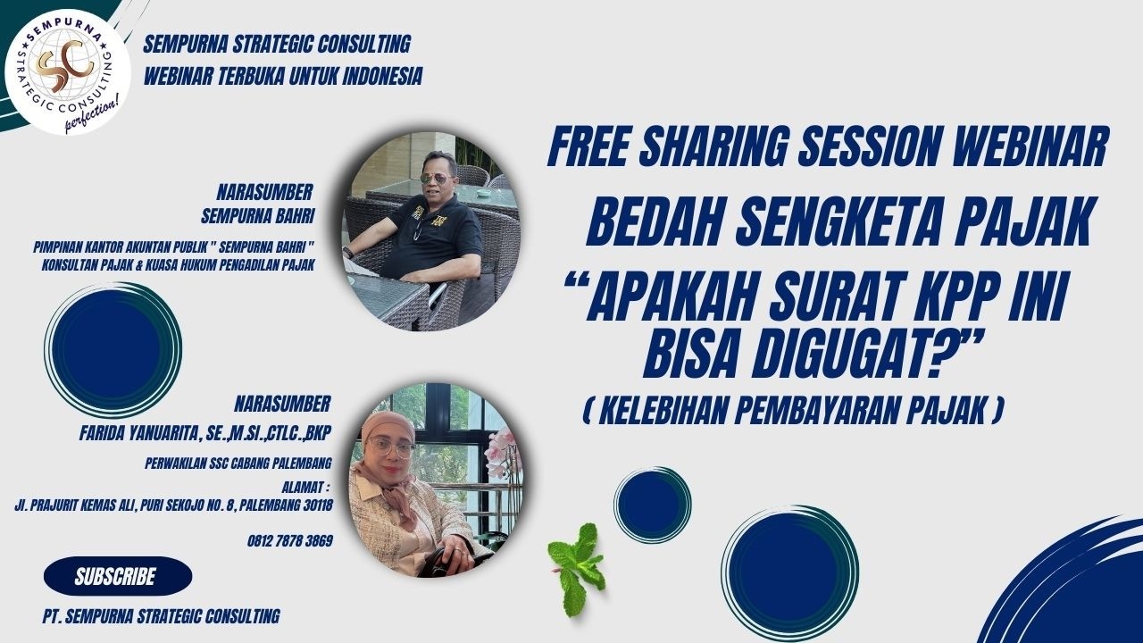 Apakah SURAT KPP ini bisa digugat? (KELEBIHAN PEMBAYARAN PAJAK)