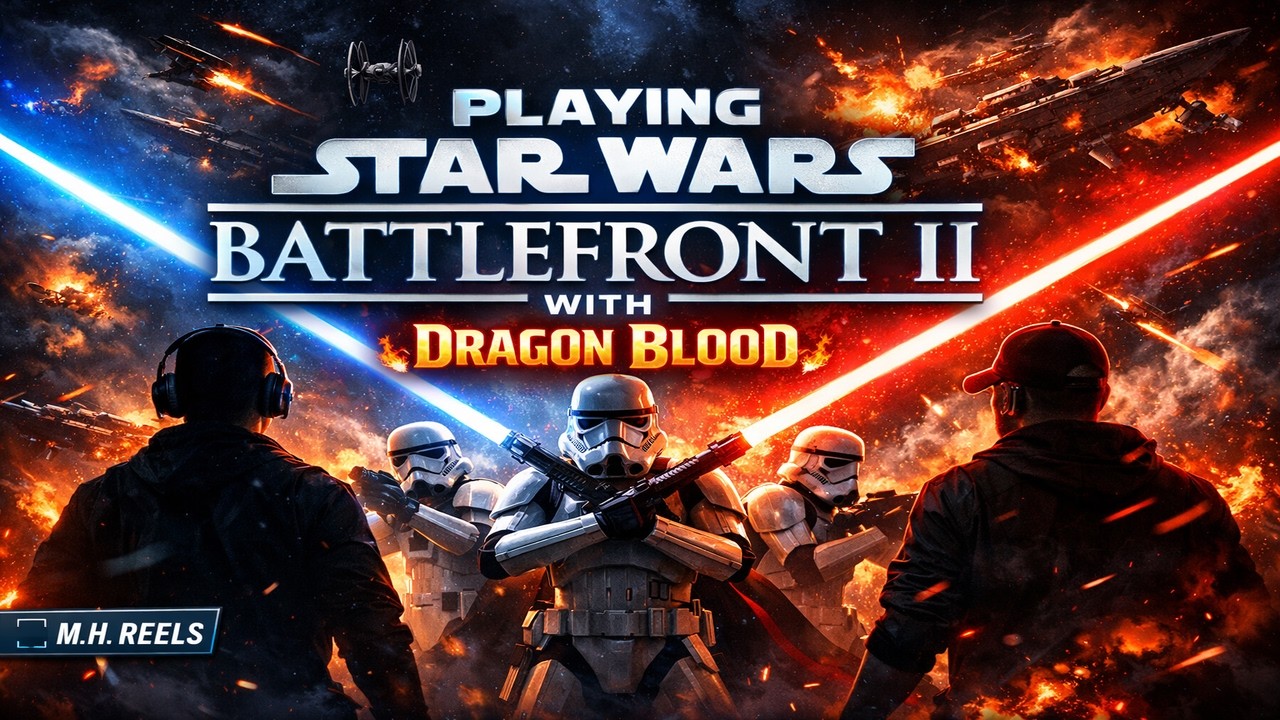 🔥🐉🔫 Playing Star Wars Battlefront II with Dragon Blood!