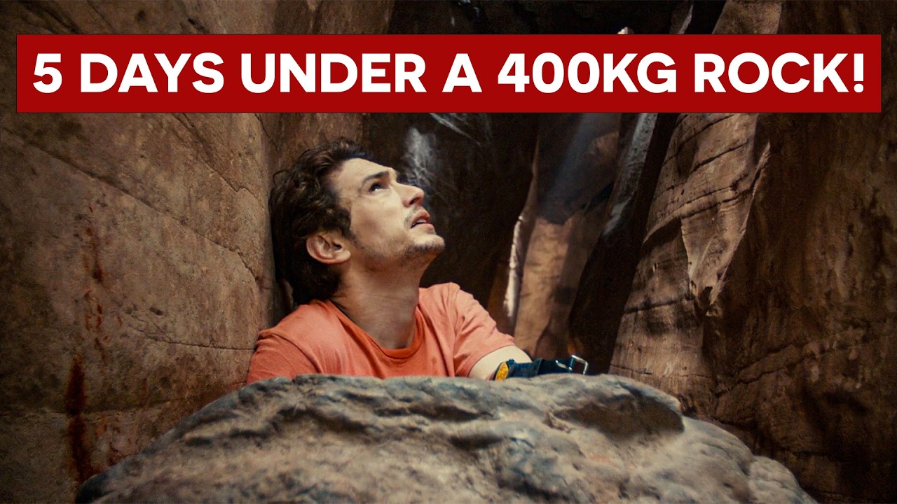 Man TRAPPED Under a 400kg Rock for 5 Days (ALONE)