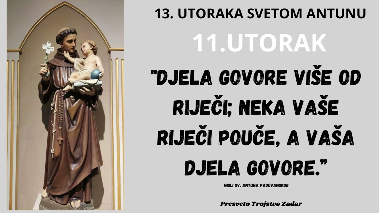 13. utoraka sv.  Anti - 11
