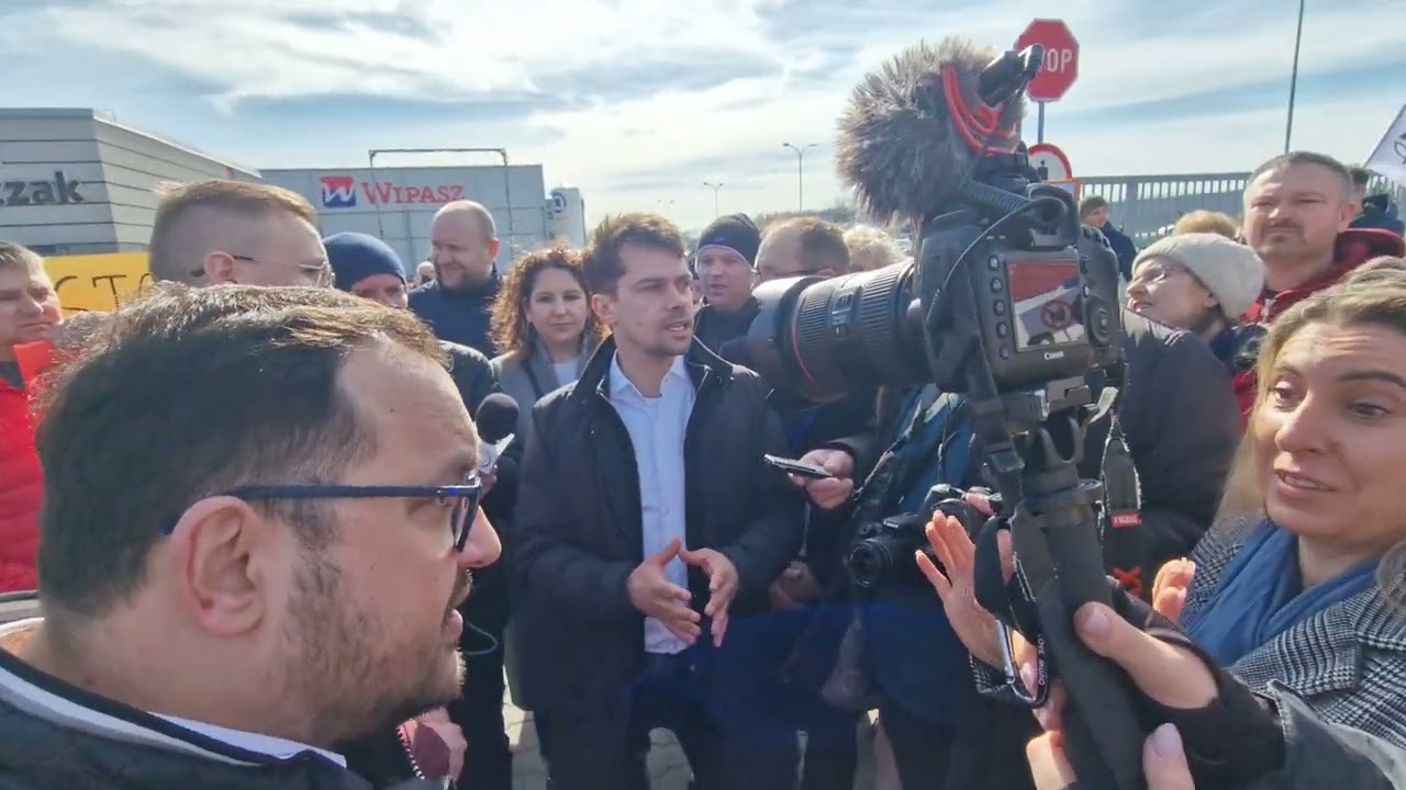 [BP24.PL] STOP Fermom Drobiu - protest pod firmą Wipasz w Międzyrzecu Podlaskim