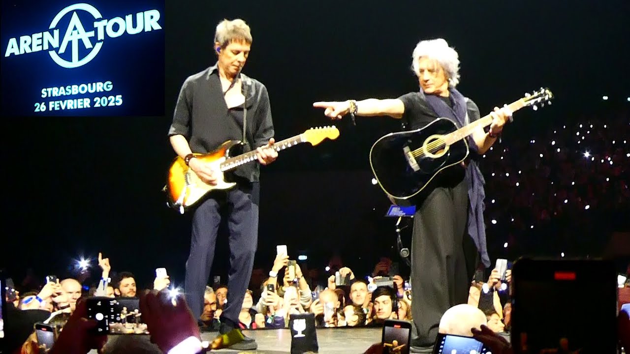 16 - INDOCHINE - Kao Bang + Tes yeux noirs - Live concert 2025 - Zénith Strasbourg FRANCE - HD