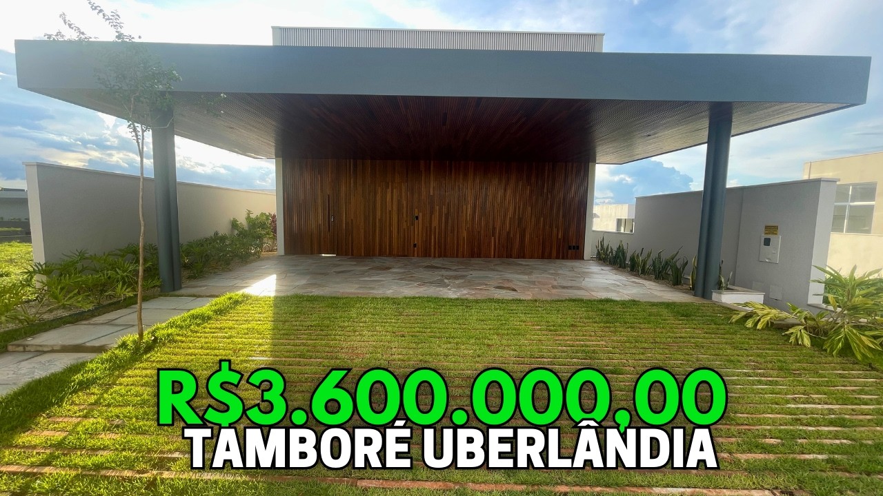 ESSA MANSÃO TEM UM TERRAÇO MASTER QUE VOCÊ NUNCA VIU EM UBERLÂNDIA