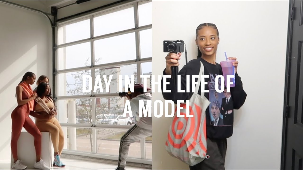 A DAY IN THE LIFE OF A MODEL vlog| photoshoot bts