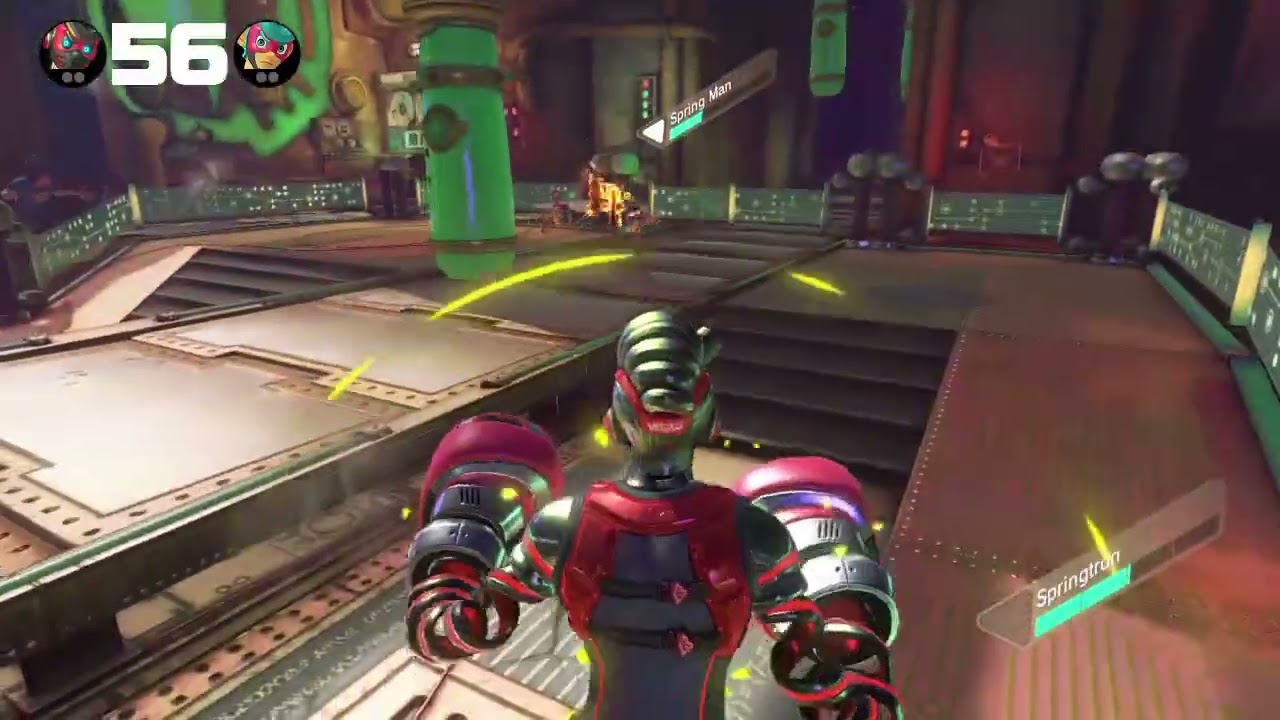 Arms - Springtron Vs. Spring Man