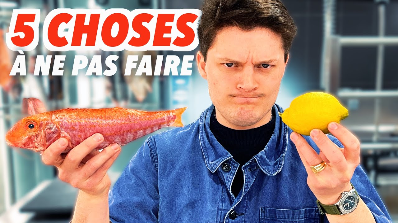 5 choses &agrave; ne pas faire quand on ach&egrave;te du poisson