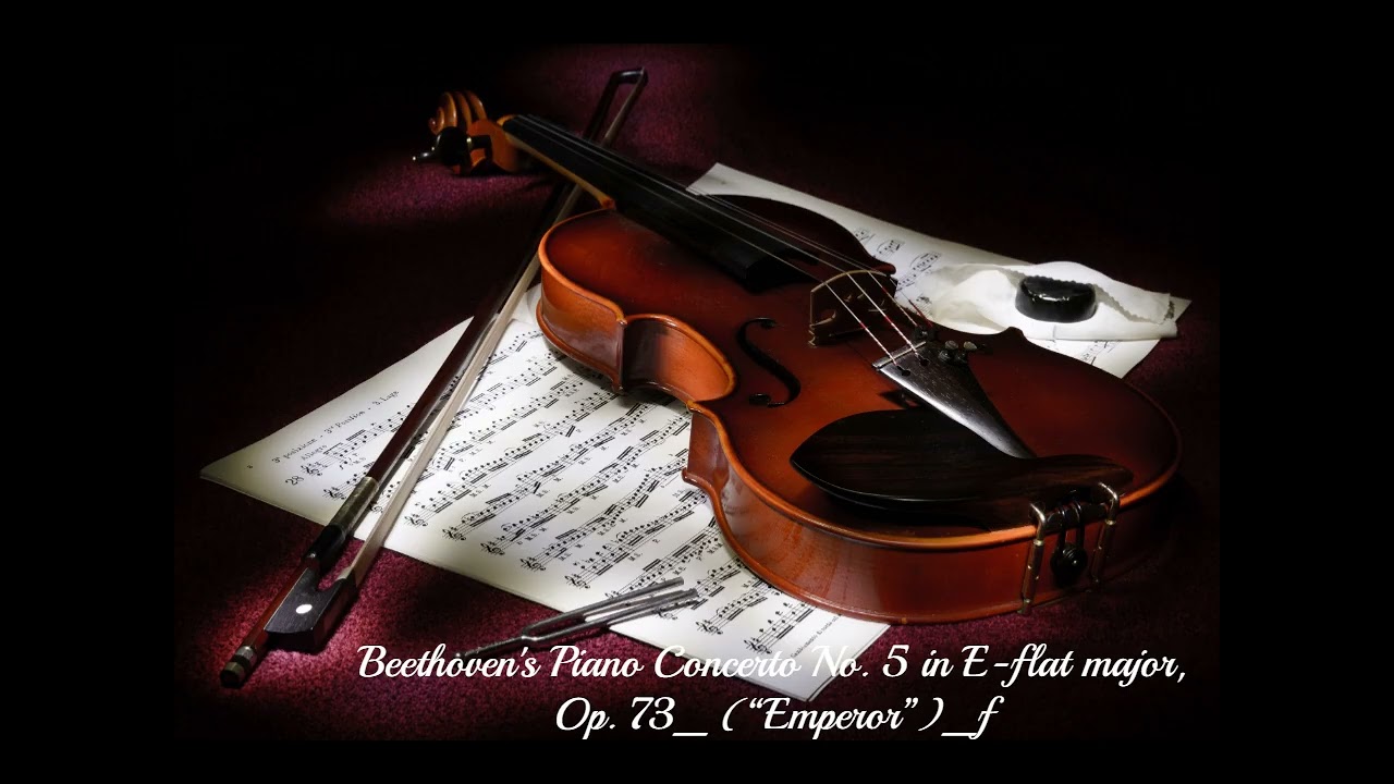 Piano Concerto No5 in E flat major “Emperor”, Reborn: Beethoven Inspired AI Creation Classical Feel