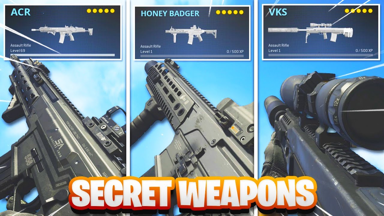 How To Make 18 SECRET Weapons in Modern Warfare! (COD MW Hidden Weapon Variants)
