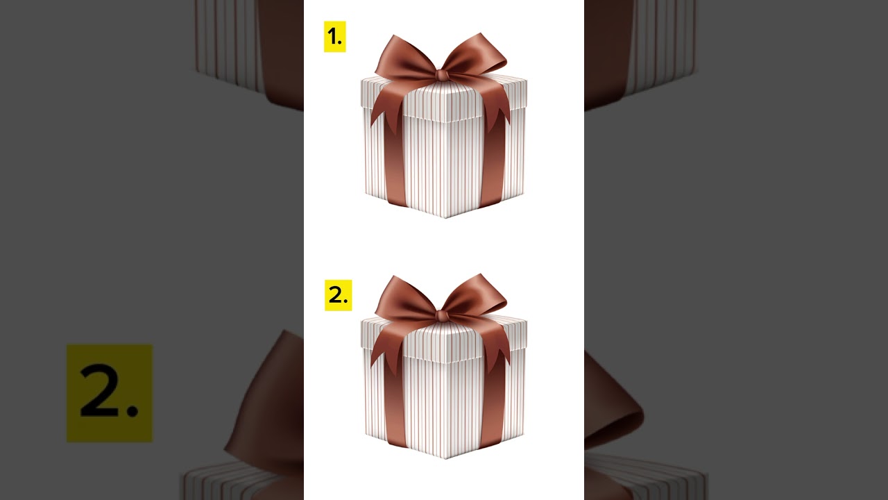 Choose your gift 1 or 2 🎁 ! #shorts #giftbox #chooseonegift