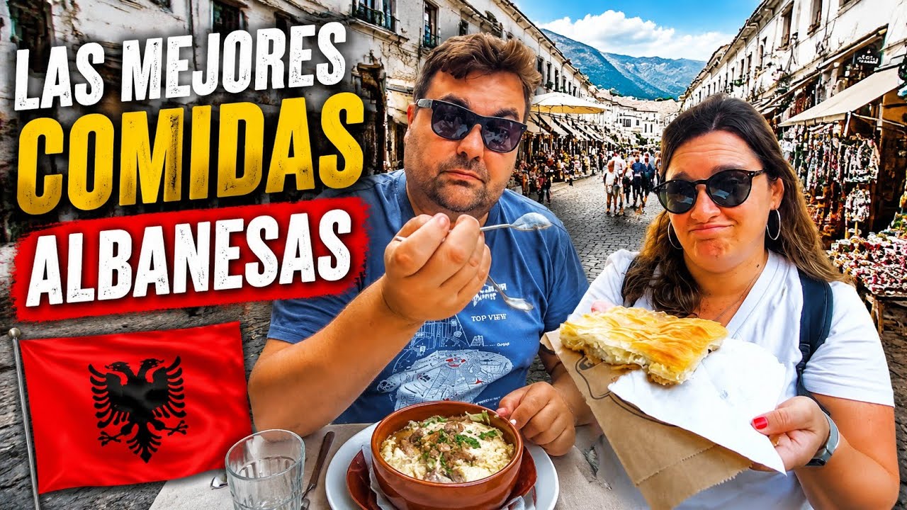 ALBANIA nos sorprendió con su COMIDA 🇦🇱 ¡Probamos TODO lo típico! 😋