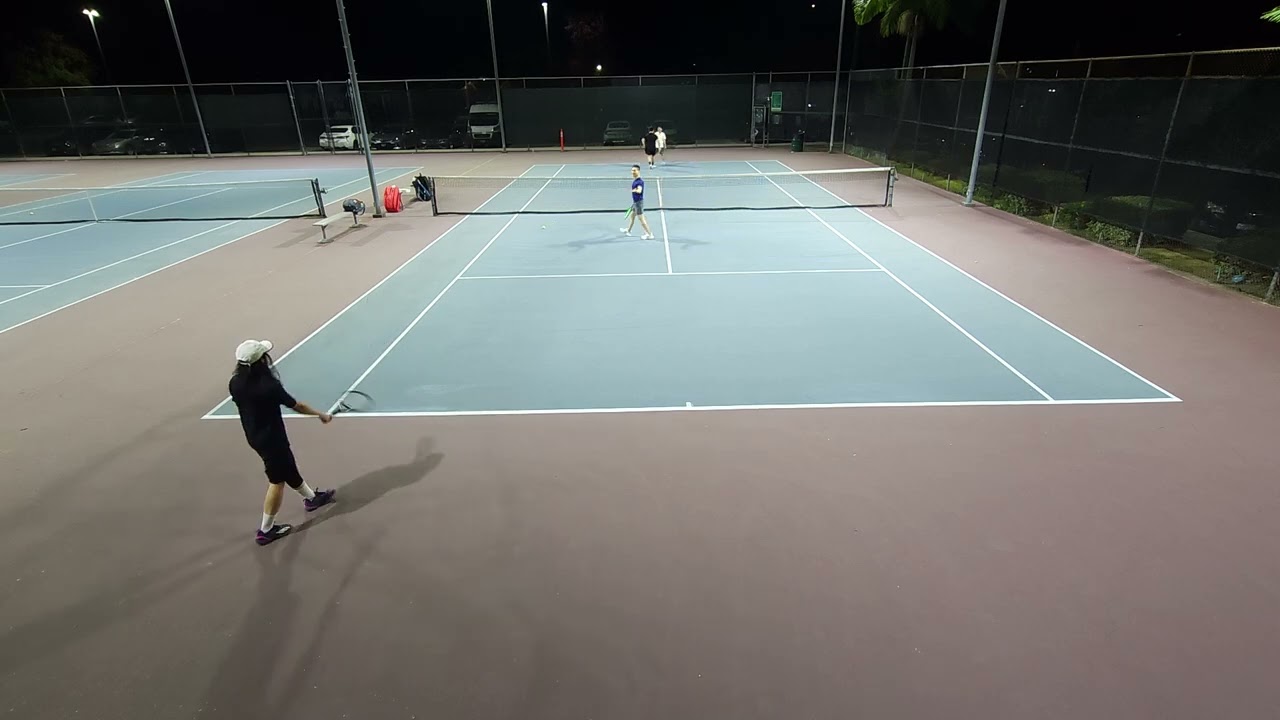 Double match-1 [6-4] (me/Brain vs John/John)