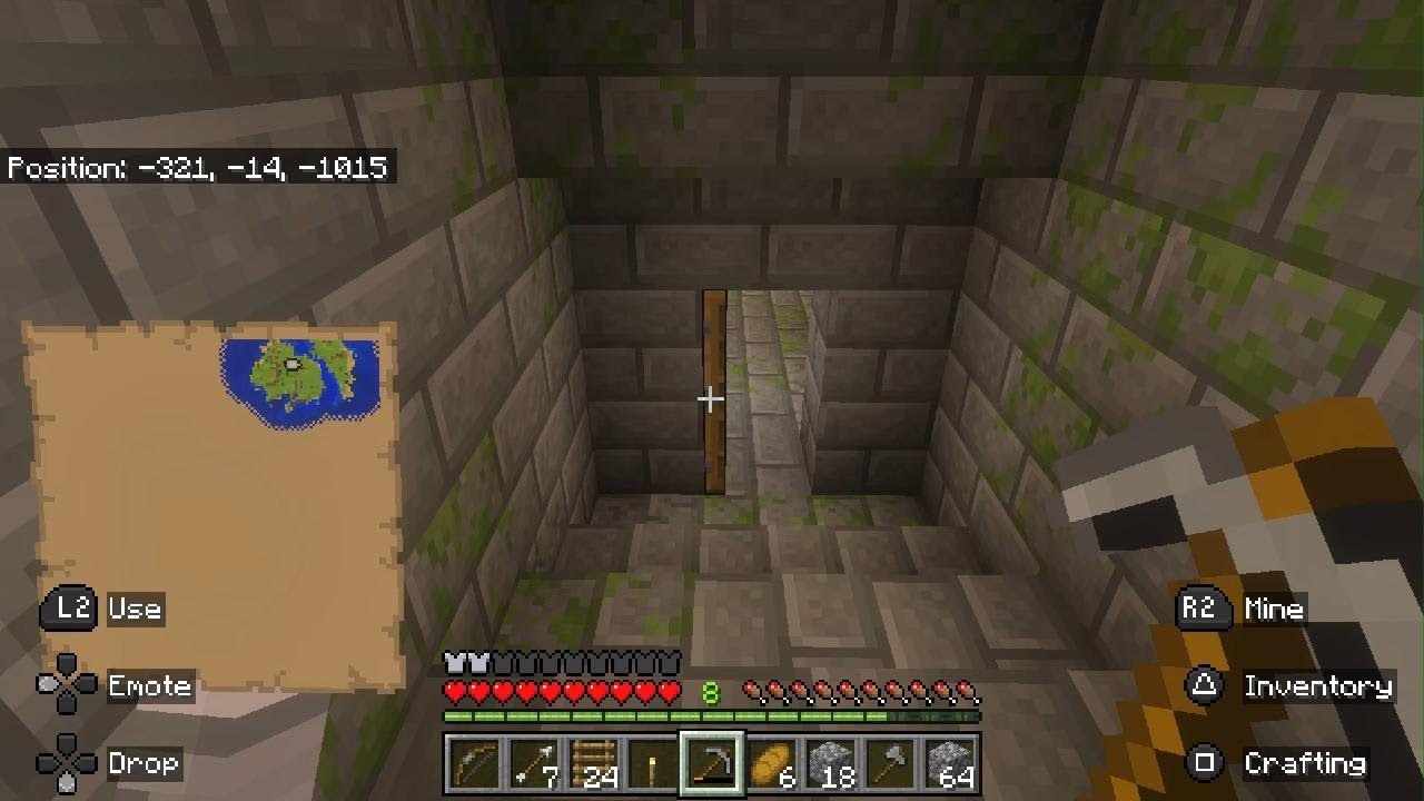 Minecraft found the end portal