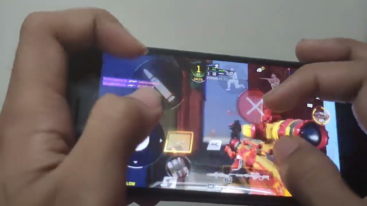 Iphone 7 call of duty mobile claw grip style