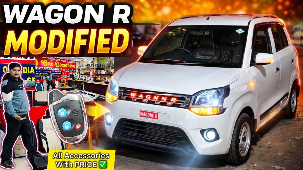 WagonR Base To Top Modification With Price ✅ WagonR All Accessories With Price ✅