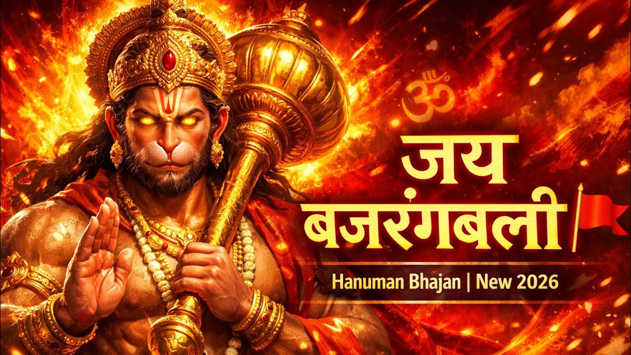 जय बजरंगबली 🚩 | Powerful Hanuman Ji Bhajan | Hanuman Ji Ka New Bhakti Song 2026 @TSeriesBhaktiSagar 