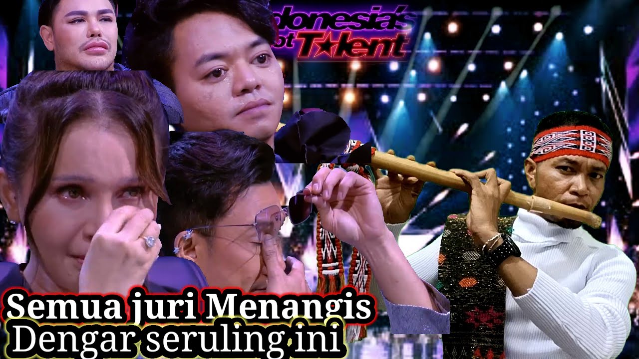 Semua juri menangis 😭😭 dengar seruling 🪈🪈Anak medan ini || Parodi