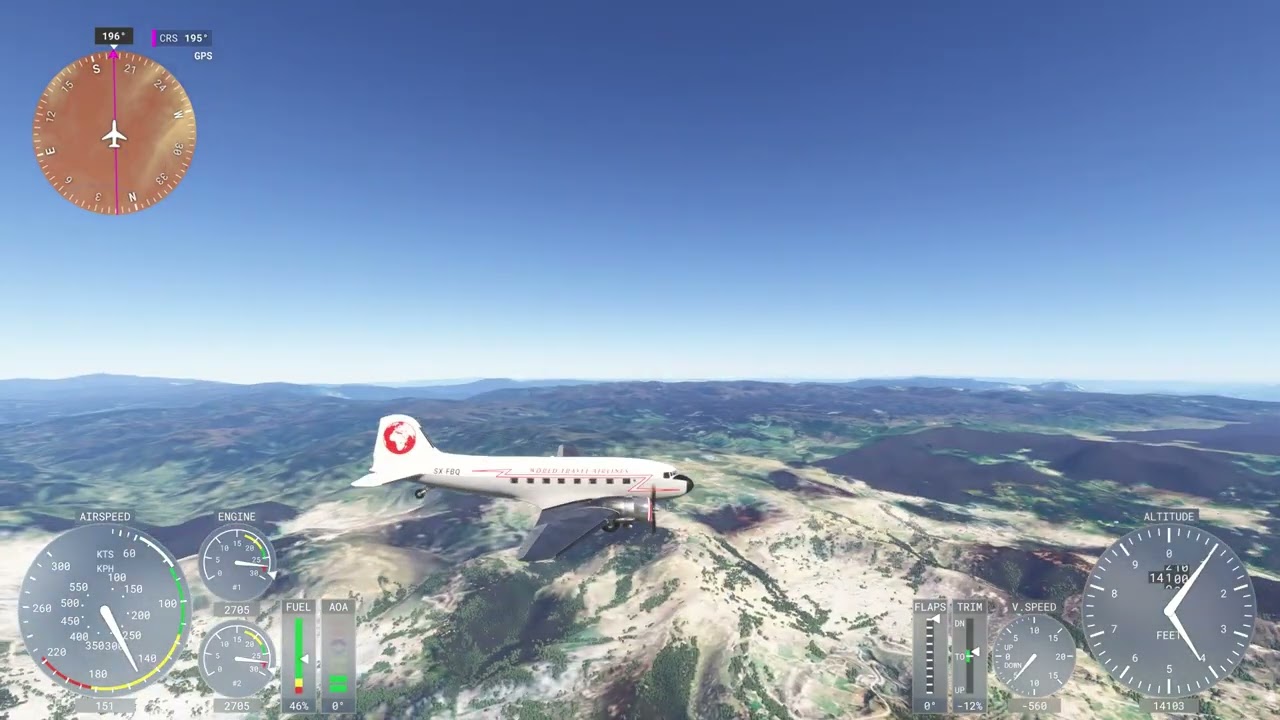 Cuenca hasta Loja, Ecuador, MSFS2024