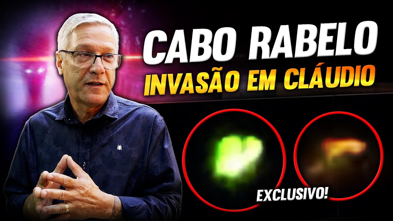 EXCLUSIVO: CABO RABELO REVELA DETALHES DA PERSEGUI&Ccedil;&Atilde;O AO OVNI EM CL&Aacute;UDIO! ft. @lauromiguellm