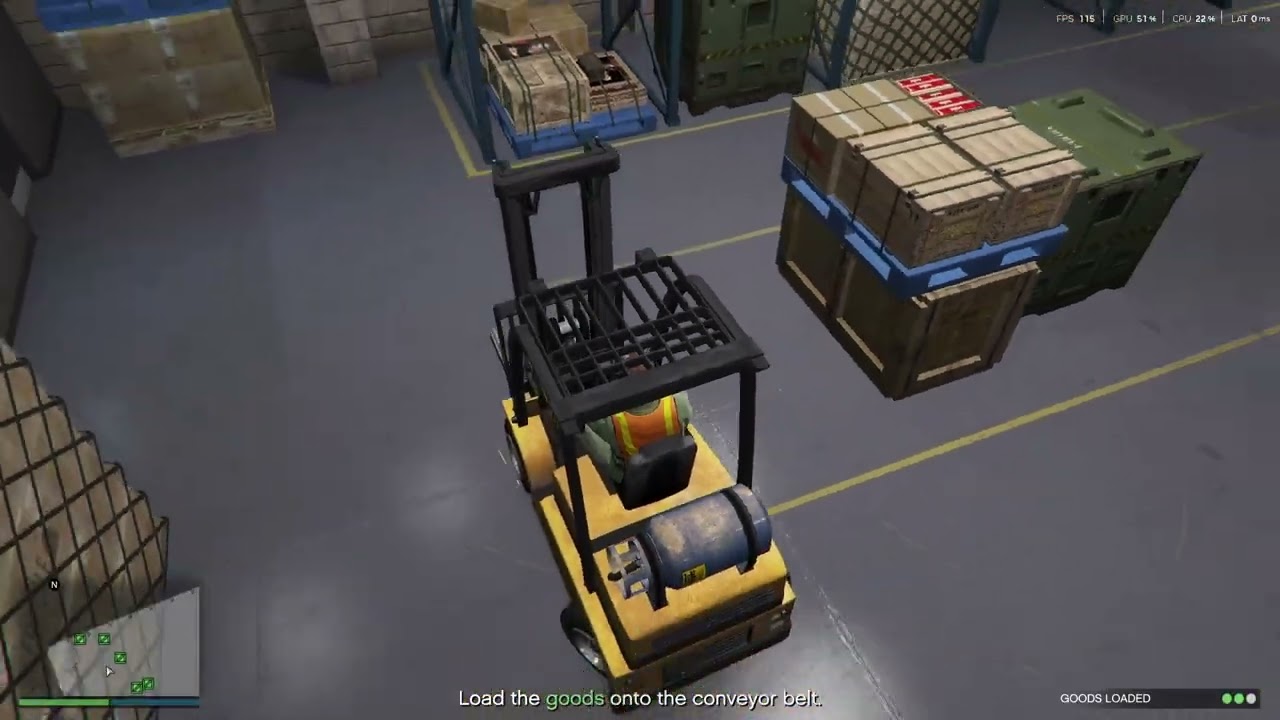 Gta V, New update Fork Lift Driver